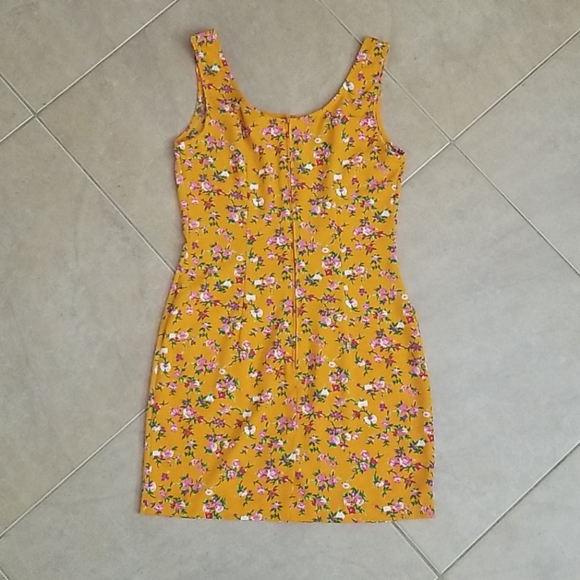 SOLD!!VTG Knapp Studio California Floral Dress - Picture 6 of 8